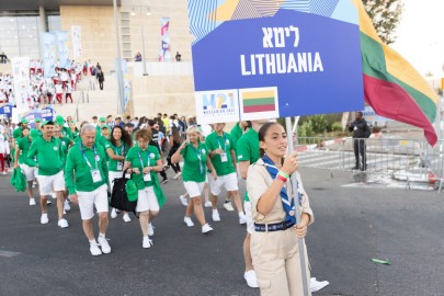 Maccabiah Opening Ceremony Galleries - Lithuania  Lithuania 