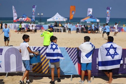 The Games - Beach Football, Poleg Beach, Netanya, July 18th Beach Football