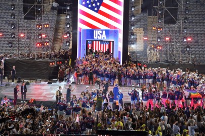 Maccabiah Opening Ceremony Galleries - USA USA
