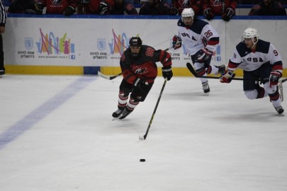 אירועי המכביה - תמונות ממשחקי ההוקי במכביה ה-20 הוקי קרח- הגמר הגדול