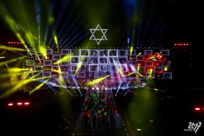 Maccabiah Events - תמונות מטקס פתיחת המכביה ה-20 Maccabiah Opening Ceremony