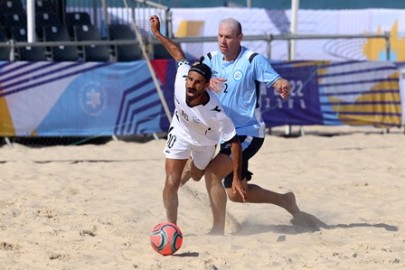 The Games - Beach Football, Poleg Beach, Netanya, July 18th Beach Football